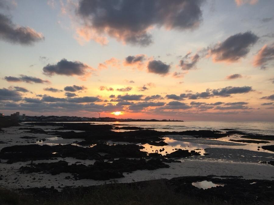 Dg Beach Pension Csedzsu Kültér fotó